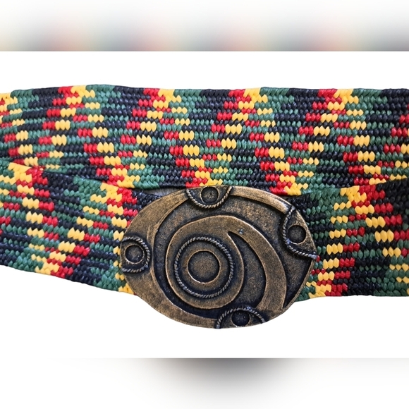 FastStrap RASTA belt buffalo nickel buckle stretch ski snowboard pants accessory - Picture 2 of 9